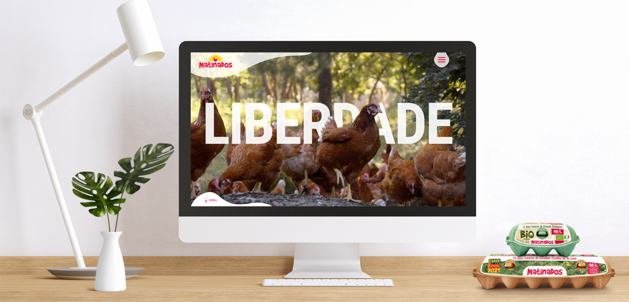 Website Ovos Matinados